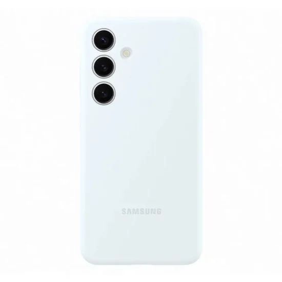 Cover Samsung S24 Silicone Case - White